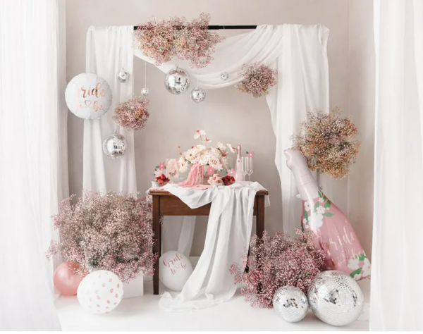 XXL Folienballon - Flasche: Bride to be - 36cm x 98 cm